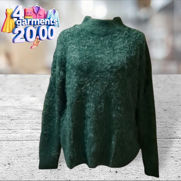 A new day teal sweater size M - Picture 1 of 12